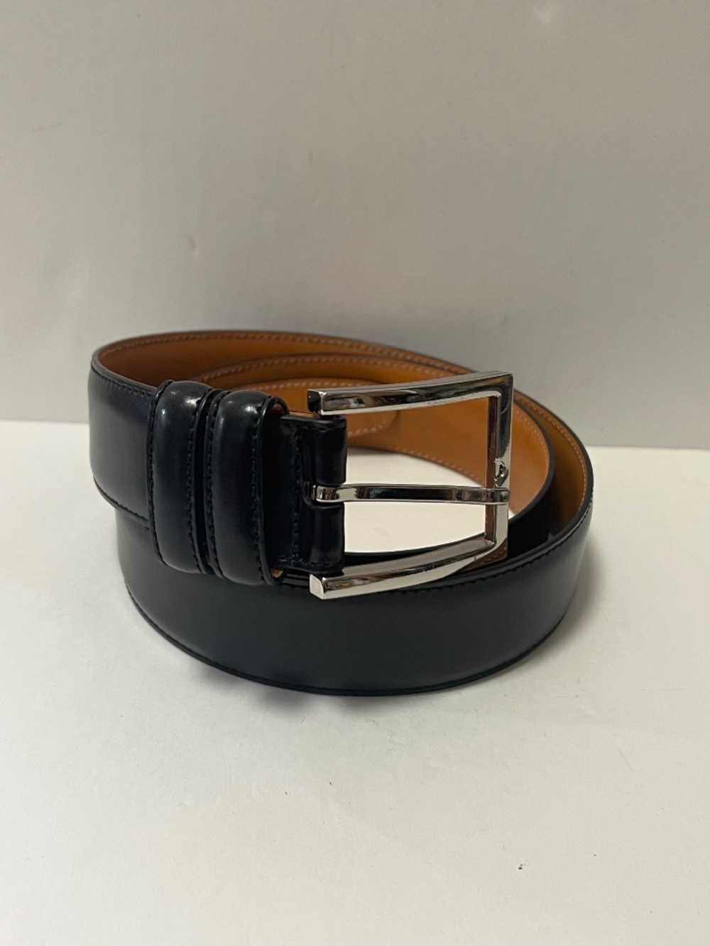 Martin Dingman Samuel Coachman Leather Belt